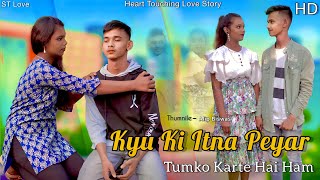 Kyun Ki Itna Pyar Tumko  Heart Touching Love Story  Alka Yagnik Udit Narayan  ST Love [upl. by Lenehc]