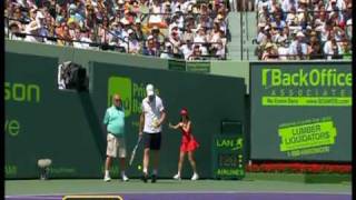 Roddick defeats loser Nadal in Miami [upl. by Ynafit]