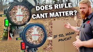 Does Rifle Cant Matter If So How Much The Definitive Answer [upl. by Jason956]