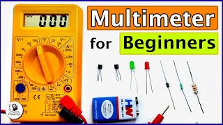 How to use a Digital Multimeter  Best Multimeter for Beginners [upl. by Trautman975]