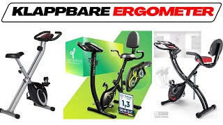 Beste klappbare Heimtrainer TestVergleich 2024 TOP 3 🥇 Kompakte Ergometer Testsieger im Vergleich [upl. by Wu]