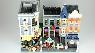 LEGO Assembly Square REVIEW Stadtleben 10255 Creator Expert [upl. by Lightman]