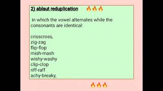 Reduplication Morphology [upl. by Blondell440]