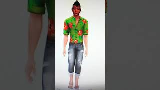 Makoa Kealoha FULL Wardrobe Makeover WITH CC The Sims 4 CAS Shorts Short [upl. by Lang]