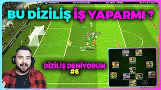 BU DİZİLİŞİ KAÇIRMAYIN FARKLI DİZİLİŞLER DENİYORUM 6 EFOOTBALL 2024 MOBİLE [upl. by Chrisman]