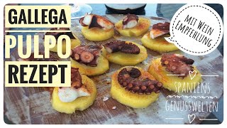 🇪🇸 Pulpo a la Gallega Rezept mit wichtigen Tipps So gelingt er Dir richtig gut 🇪🇸 [upl. by Hubie489]