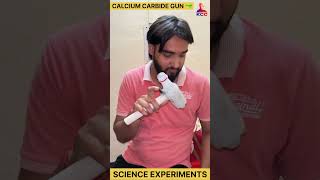 calcium carbide gun  science experiments experiments physics shorts science [upl. by Hillinck761]