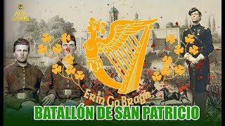 EXTRANJEROS PELEARON por MÉXICO El batallón de San Patricio [upl. by Nogem]