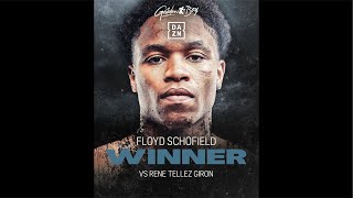 FLOYD SCHOFIELD JR DEFEATS RENE TELLEZ GIRON IN A SHOOT OUT CONGRATS TO O’SHAQUIE FOSTER [upl. by Norrat824]