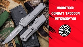 Microtech Combat Troodon Interceptor Blade [upl. by Placidia]