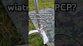 Jak napompować wiatrówkę PCP Część 2 wiatrówka airgun shortsvideo [upl. by Illyes731]