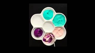 What colour will be made by mixing Aqua GreenLight PinkViolet Please like and subscribe 🙏🙏 [upl. by Ragucci]