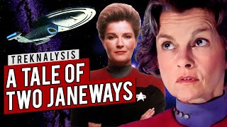 A TALE OF TWO JANEWAYS  A Look at Genevieve Bujold’s Captain Janeway  Treknalysis [upl. by Iznik]