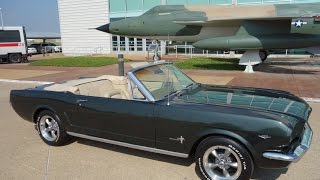 1965 Ford Mustang Convertible Classic [upl. by Ramal]