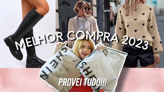 COMPRAS DE INVERNO NA SHEIN  melhor compra de todas [upl. by Wendie]