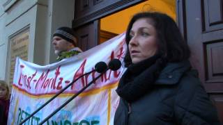 ErnstMoritzArndtGrundschule Demo vor dem Rathaus [upl. by Fusco]