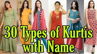 Top 30 designer kurti 2020 Types of Kurti for girls Latest Kurti Design 2020 Latest Kurti name [upl. by Porta727]