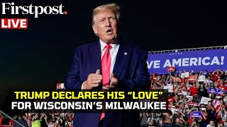 LIVE Donald Trump Addresses Wisconsin Citizens in Election Battleground United States of America [upl. by Nerad272]