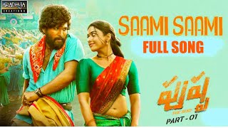 SAAMI SAAMI FULL VIDEO SONG Allu Arjun  Rashmika  Sukumar  Devi Sri Prasad ARADHYACREATIONS [upl. by Ehsrop]