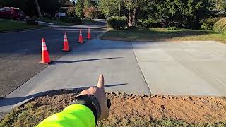 CG9B VDOT Apron Concrete Driveway and Concrete Walkway Pads [upl. by Atal48]