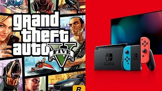 GTA 5 will arrive on Nintendo Switch gta gta5 gtav gaming rockstar [upl. by Fairbanks]