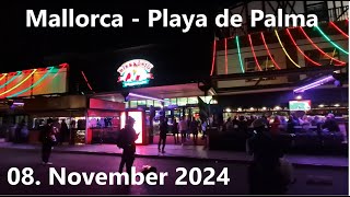 Mallorca♥️  Ballermann🥳  Playa de Palma🌴 VLOG 081124 [upl. by Alehcim]