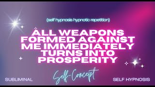 quotProsperity Shield Negative Energy Transforms into Wealthquot  Self Hypnosis Hypnotic Repetition [upl. by Kamp]