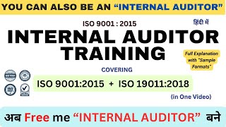 ISO 9001 2015 Internal Auditor Training I ISO Auditor Training [upl. by Soll]