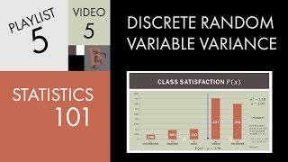 Statistics 101 Discrete Random Variable Variance [upl. by Ettevi]