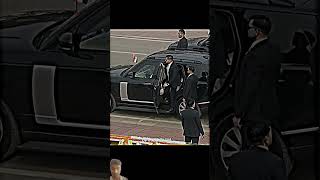 PM MODI GRAND ENTRY WITH SPG COMMANDO IN RANG ROVER 🔥 PM STYLE ATTITUDE STATUS [upl. by Warrenne80]