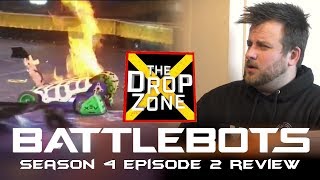 BATTLEBOTS Season 4 Episode 2 Review The Drop Zone  Votesaxon07 [upl. by Marutani]