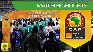 Final  Nigeria  Burkina Faso  CAN Orange 2013  10022013 [upl. by Nirual]