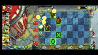 PvZ2 New Plant Nursery Coconut Cannon  Level 2 Power Tiles [upl. by Taam462]