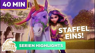 Unicorn Academy Die komplette 1 STAFFEL in nur 40 Minuten  Cartoons für Kinder [upl. by Sivrat]