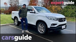 SsangYong Musso XLV 2019 review [upl. by Bertila]