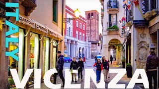 🇮🇹Italy does not stop to amaze walking in VICENZA on January 2023 4K Part 1 [upl. by Pish]