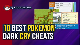 Best Cheats For Pokemon Dark Cry  Shiny Master Ball Money And More [upl. by Yvon]