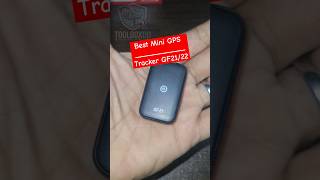 The Smallest Mini GPS Tracker GF21  Zero GPS App [upl. by Aidua]