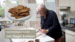 Cees Holtkamp maakt klassieke Jan Hagelkoekjes [upl. by Ardnued]