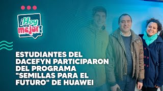 Estudiantes del DACEFyN participaron del programa quotSemillas para el futuroquot de la empresa Huawei [upl. by Sethi]