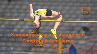 Kampioenschap van Vlaanderen Cadetten en Scholieren 2021 [upl. by Raven]