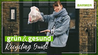 grün amp gesund mit Jasminar  Müll ist nicht gleich Müll RecyclingGuide für Einsteiger [upl. by Juta]