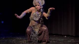 Kira Lebedeva aka Habibi Lal  TribalFestion Vienna International Dance Event 2016 [upl. by Anaic]