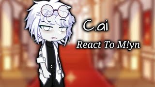 Some Cai Characters react to MYN  OG  GL2  GRINGE Characterai  Gacha reaction SHORT [upl. by Behnken]