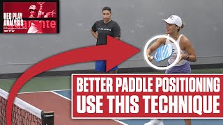 Pickleball Paddle Positioning to Be Ready for Any Shot [upl. by Kawasaki]