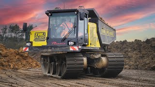 Tru Earthworks 360 Degree Tracked Dumpers [upl. by Roche]