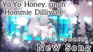 HEARTFELT 💔 Hommie Dilliwala  Unreleased Song Yo Yo Honey Singh  Live Concert IIT INDORE [upl. by Pierrette]