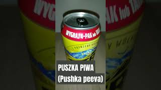 How to say quotA can of beerquot in Polish speakpolish learnpolish pronunciation [upl. by Ahtanaram112]