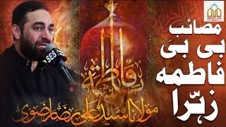 Ayyam E Fatmiyah 20241446  Maulana Syed Ali Raza Rizvi  Full Masaib  11 Jamadius Sani 1446 [upl. by Nwahsal]