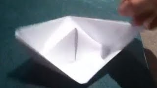 Réaliser un Bateau en papier  Bateau origami [upl. by Krongold]